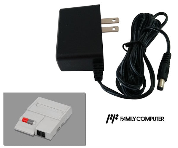 Regulated power supply for Nintendo Famicom AV with US plug