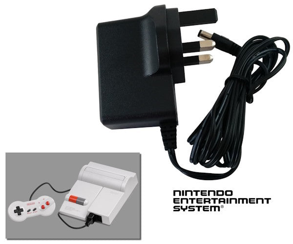 Regulated power supply for Nintendo NES Top Loader / NES 2 with UK plug