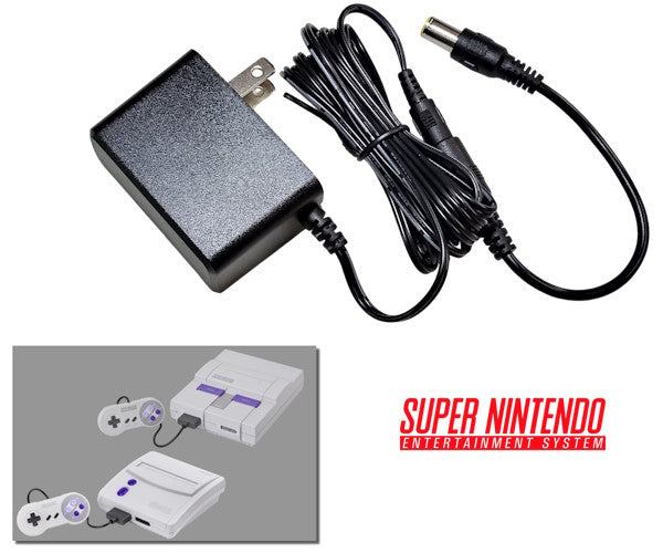 Regulated power supply for Nintendo Super NES US (NTSC) with US plug