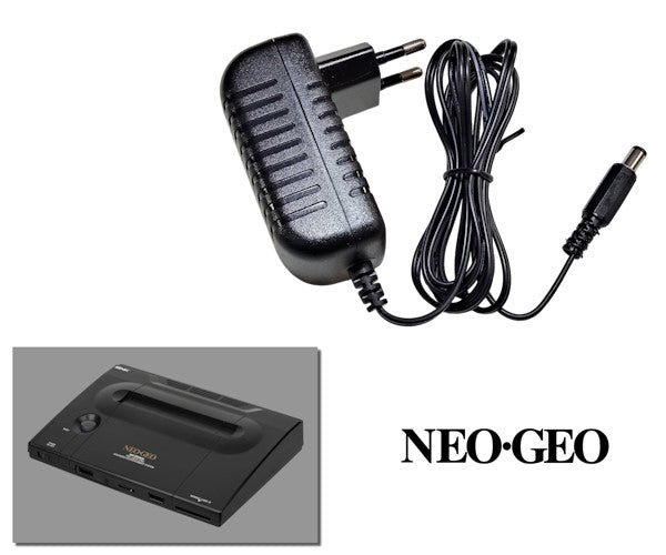 Regulated power supply for SNK Neo Geo AES Pro-Pow, Pow-UL, Pow-PAL and Pow2 with EU plug
