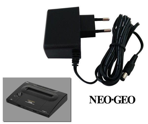 Regulated power supply for SNK Neo Geo AES Pro-Pow3 and Pro-Pow-E with EU plug
