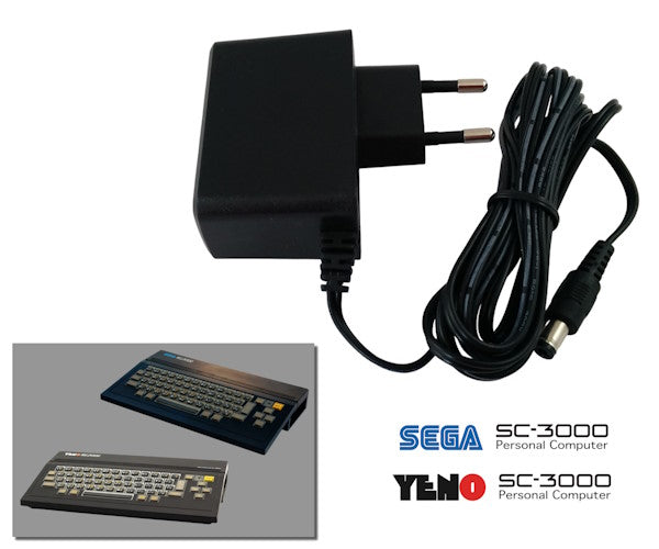 Regulated power supply for Sega / Yeno SC-3000 with EU plug
