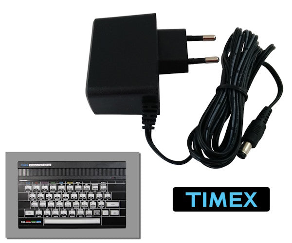 Regulated power supply for Timex Computer 2048 with EU plug