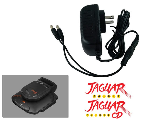 Regulated 2-in-1 power supply for Atari Jaguar + CD with US plug
