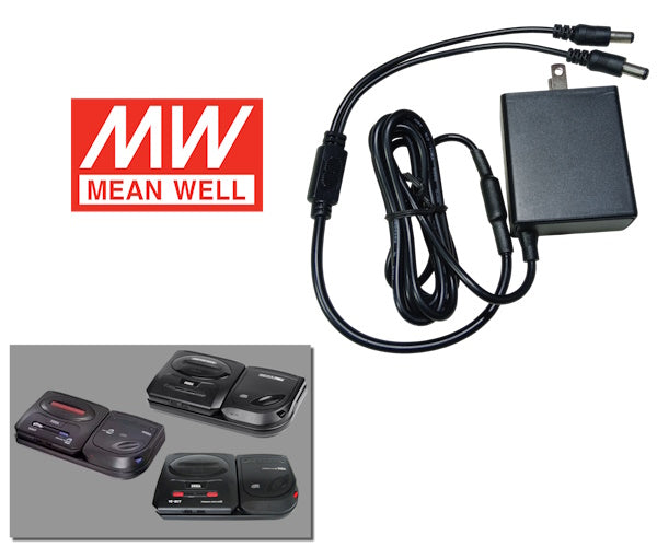 Power Supply All-in-One for Sega Mega Drive / Genesis + CD
