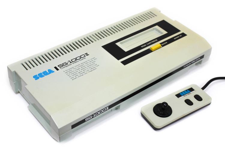 Sega SG-1000 Mark II console with one controller