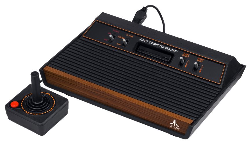 Atari VCS 2600 console with one controller