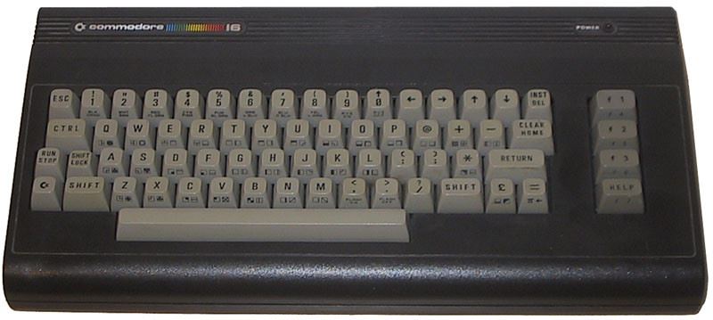 Commodore 16 computer