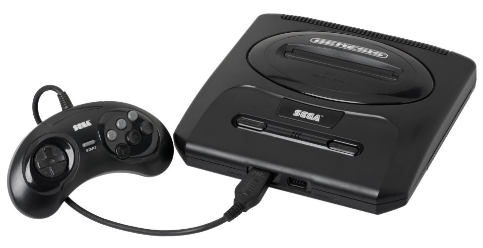 Sega Genesis 2 console with one controller