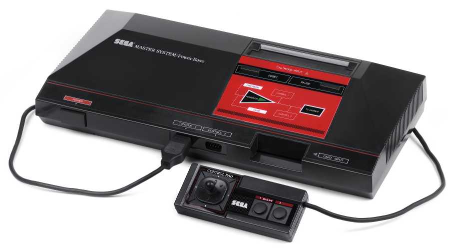 Sega Master System 1 with one controller