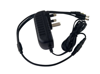 Regulated 3-in-1 power supply for Sega Mega Drive/Genesis model 1 + Mega CD + 32X with UK plug