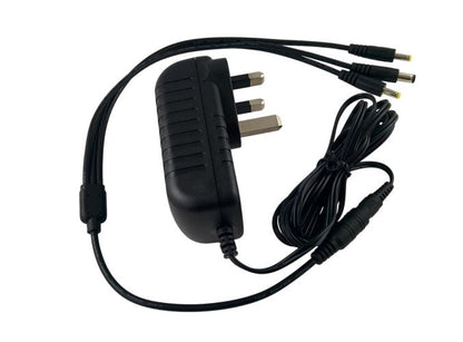 Regulated 3-in-1 power supply for Sega Mega Drive/Genesis model 2 + Mega CD + 32X with UK plug