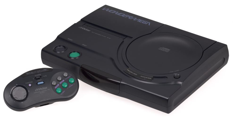 Victor Wondermega console with one controller