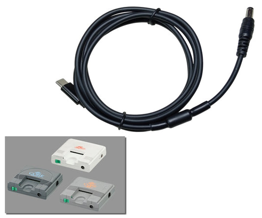 USB-C Power Cable for NEC PC Engine, CoreGrafX 1 & 2, TurboGrafx-16 & Shuttle