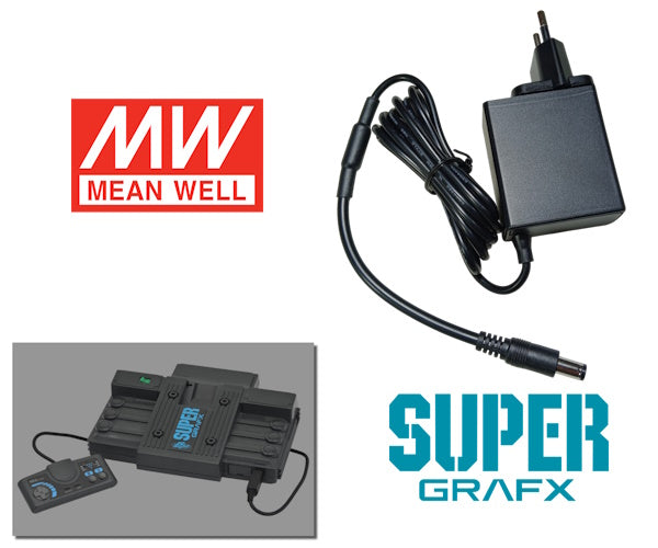 Power Supply for NEC PC Engine SuperGrafX