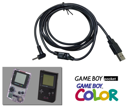 USB Power Cable for Nintendo Game Boy Color & Pocket